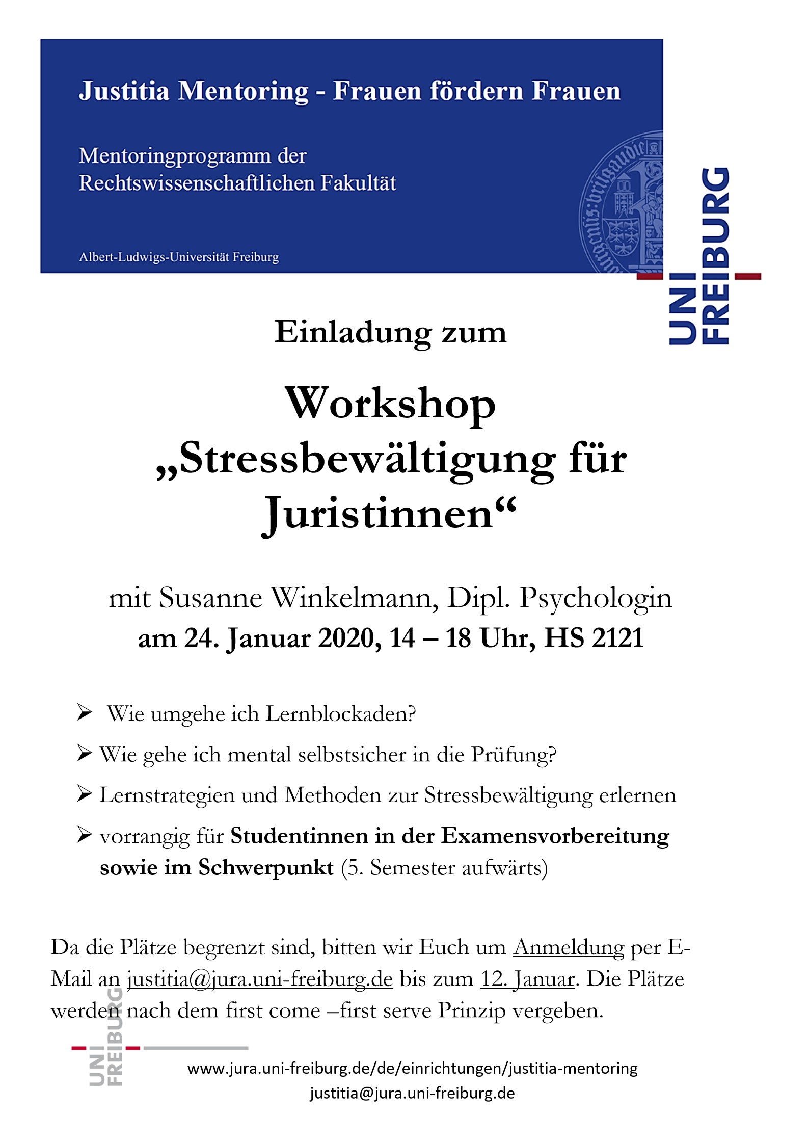 Workshop "Stressbewältigung"