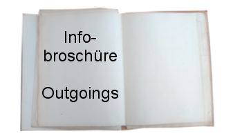 Infobroschüre Outgoings Buchbutton